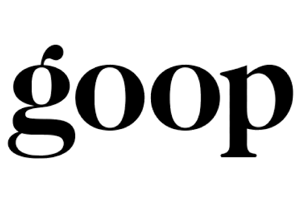 Goop Magazine logo in black