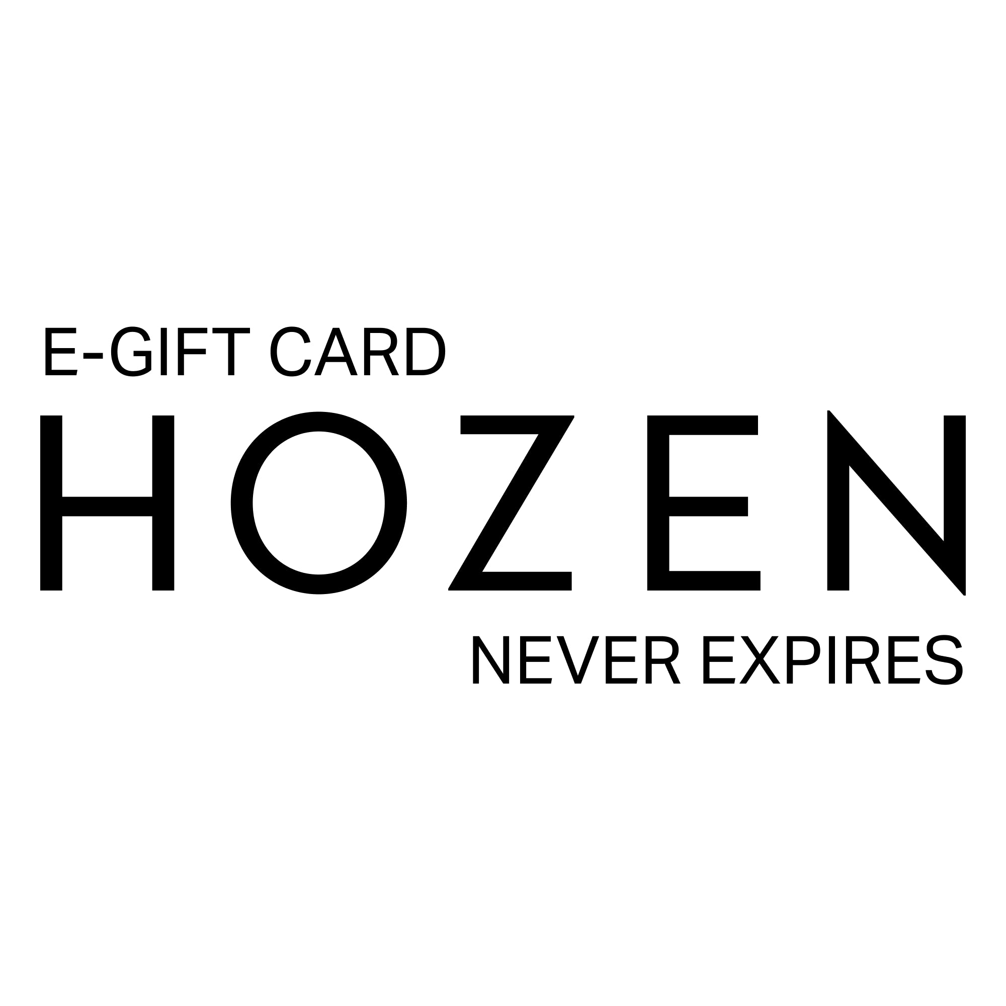 HOZEN Gift Cards Gift Card