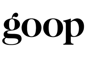 Goop Magazine logo in black
