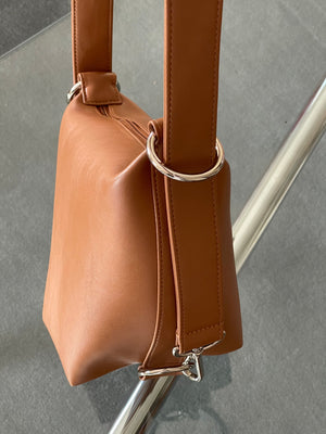 HOZEN Crossbody Fold Bag • Camel