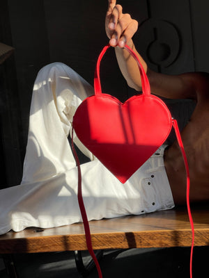 HOZEN Heart Bag Red Heart Bag
