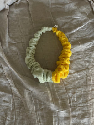 HOZEN Small Goods Scrunchie Headband X Grön Kulle