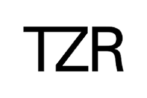 TZR logo in black 