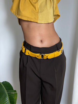 HOZEN Belt Belt • Canary | Yellow Vegan Belt