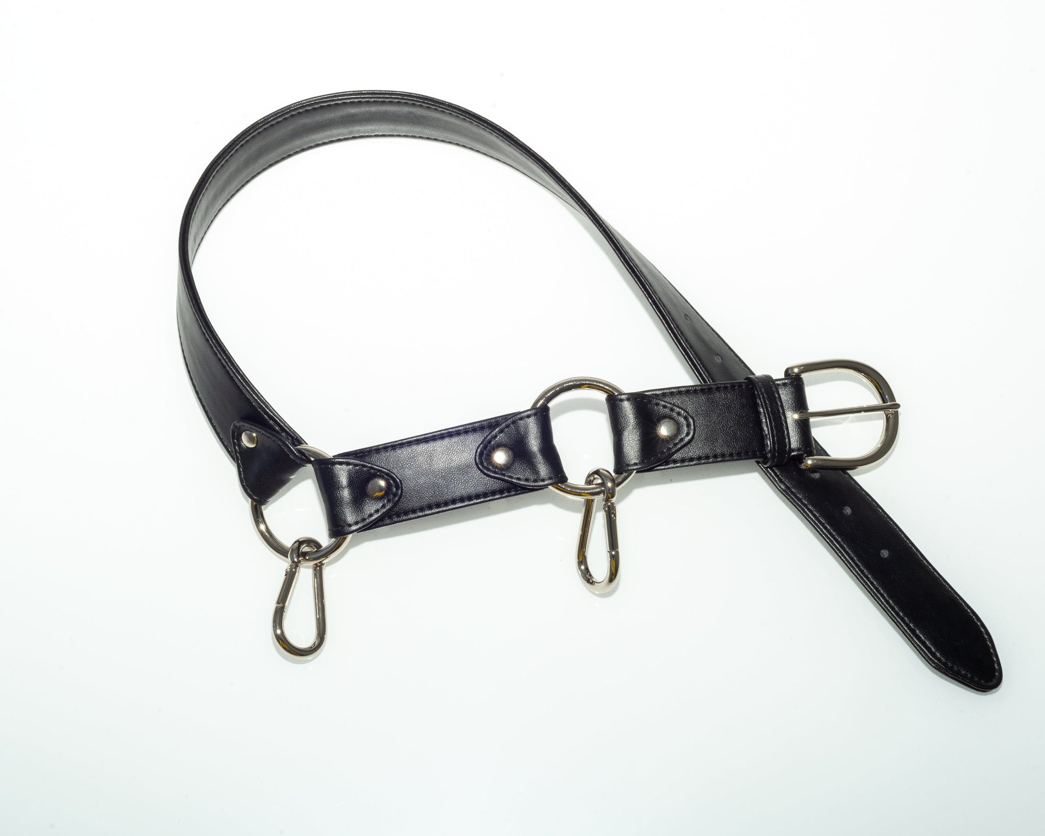 HOZEN Black Belted Harness • Panther