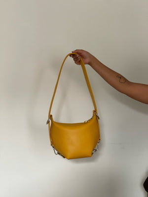 HOZEN Crossbody Fold Bag • Canary | Mustard Yellow Handbags