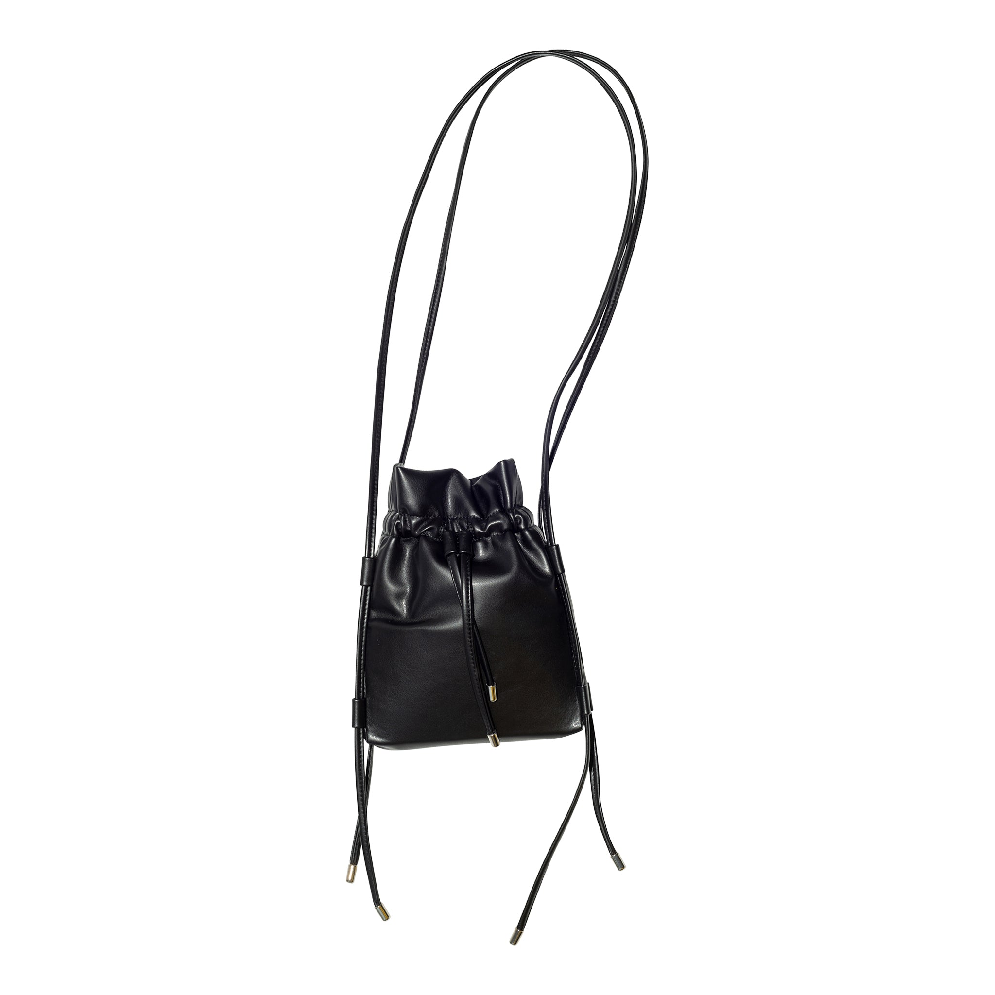 HOZEN Small Black Bag • Sling Pouch • Panther