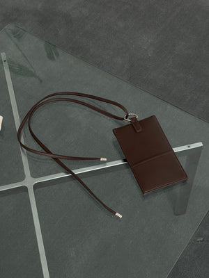 HOZEN Small Goods iPhone Sling (with card slot) • Grizzly • Brown Phone Sling